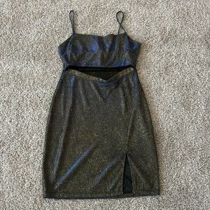 *NEW* Windsor Chrome Glitter Dress